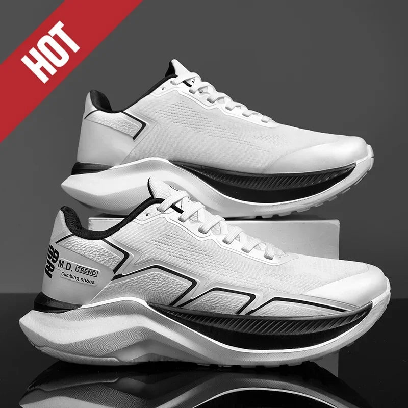 Marathon Men Sports Running Shoes Air Cushion Breathable Lightweight Male Comfortable Athletic Walking Sneakers Outdoor Tenis