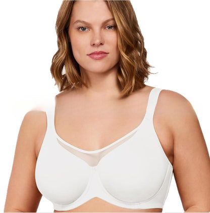 Simple Casual Women's Plus Size Backless Bra