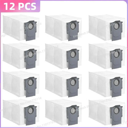 Fit For ( Roborock Saros 10R / S9 MaxV Slim ) Parts Main Side Brush HEPA Filter Mop Cloth Dust Bag