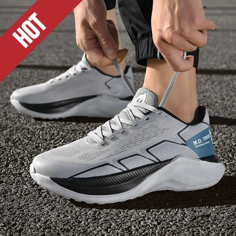 Marathon Men Sports Running Shoes Air Cushion Breathable Lightweight Male Comfortable Athletic Walking Sneakers Outdoor Tenis