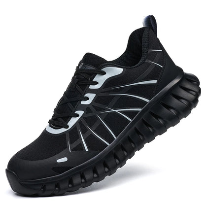 Lightweight Steel toe shoes Breathable Safety Shoes Men Puncture-Proof Work Sneakers Indestructible shoes comfort Security Shoes