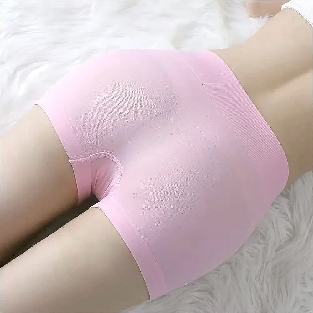 4pcs Safety  Female Panties Pants For Women Seamless Body Shaping Casual Short Ladies Boxer Briefs Boyshorts Cotton Underwear