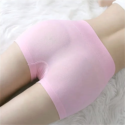 4pcs Safety  Female Panties Pants For Women Seamless Body Shaping Casual Short Ladies Boxer Briefs Boyshorts Cotton Underwear