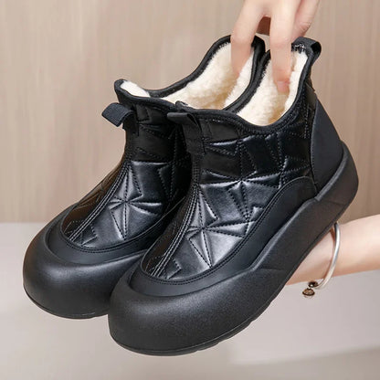 Women Cotton Shoes Winter Warm Women's Boots Fashionable Sexy Women's Shoes Winter Gladiator Pumps Snow Boots Mujer