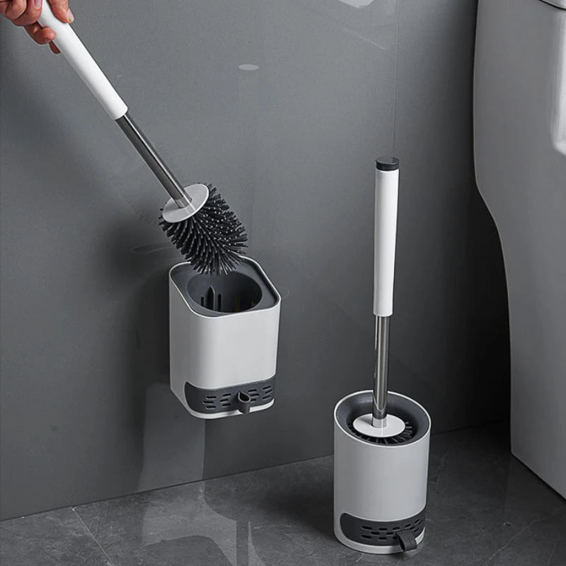 Xiaomi Silicone TPR Toilet Brush With Tweezers Bathroom Accessories Wall Hanging Toilet Brush Bristles for Floor Cleaning Brush
