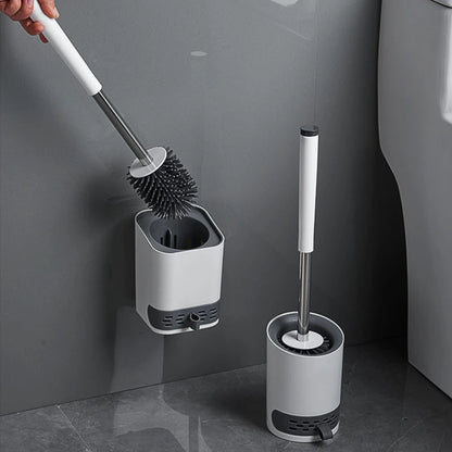 Xiaomi Silicone TPR Toilet Brush With Tweezers Bathroom Accessories Wall Hanging Toilet Brush Bristles for Floor Cleaning Brush