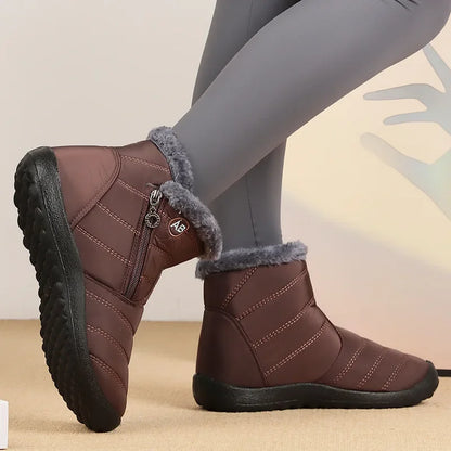 2024 New Cotton Shoes for Men and Women with Thick Velvet and Warm Short Boots, Casual Versatile Cotton Boots, Snow Boots