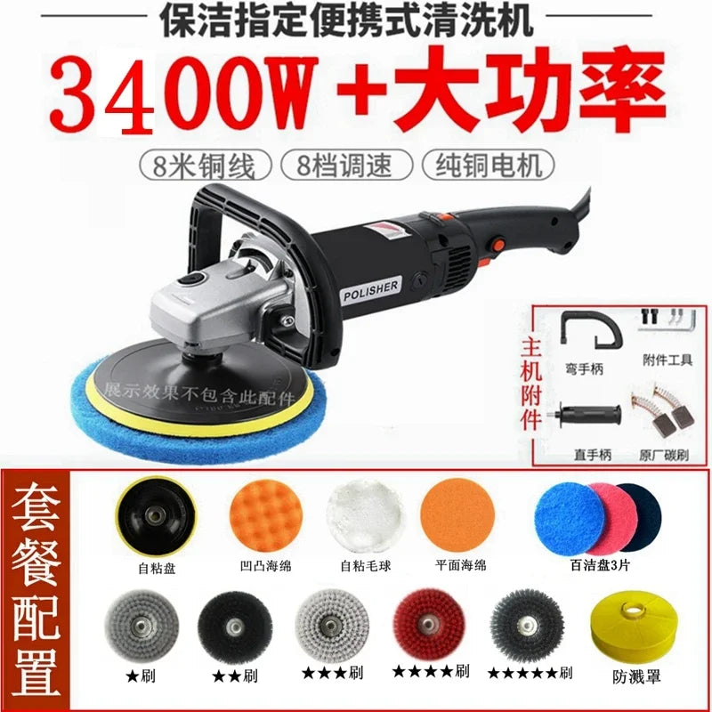 Efficient and Convenient Carpet Sofa Fabric Deep Cleaning Machine Commercial Electric Cleaning Brush for Walls Floors Tiles Etc