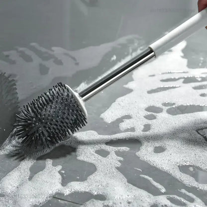 Xiaomi Silicone TPRToilet Brush With Tweezers Bathroom Accessories Wall HangingToilet Brush Bathroom Cleaning Brush Wall Mounted