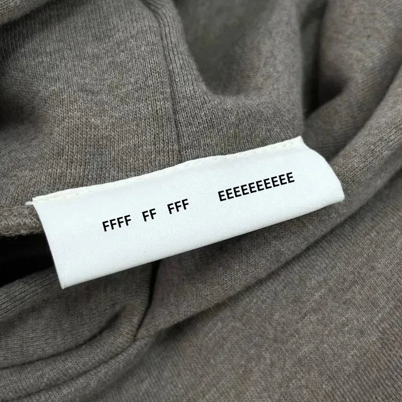 25SS Classic Brand Men's Hoodies Luxury Design Back Double Row Heavy Metal Silicone Letter Hoodies High Street Couple Loose Coat