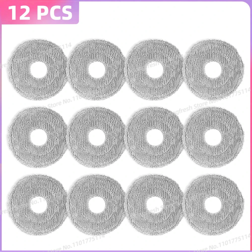 Fit For ( Roborock Saros 10R / S9 MaxV Slim ) Parts Main Side Brush HEPA Filter Mop Cloth Dust Bag