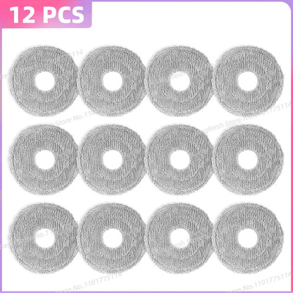 Fit For ( Roborock Saros 10R / S9 MaxV Slim ) Parts Main Side Brush HEPA Filter Mop Cloth Dust Bag