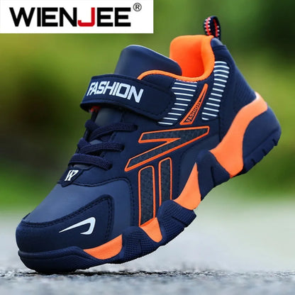 Children Boys Shoes School Sports Fashion Leather For Kids Tennis Casual Sneakers Children's Boy Running 7-13 Years Walking Shoe