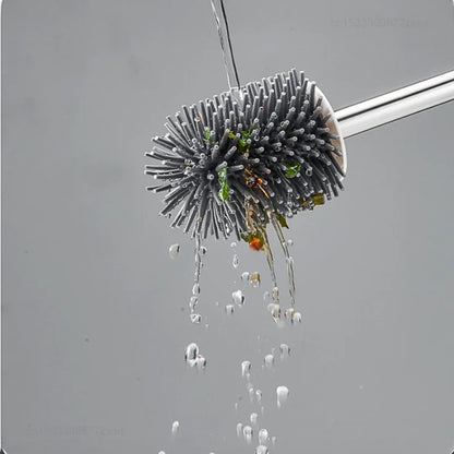 Xiaomi Silicone TPR Toilet Brush With Tweezers Bathroom Accessories Wall Hanging Toilet Brush Bristles for Floor Cleaning Brush