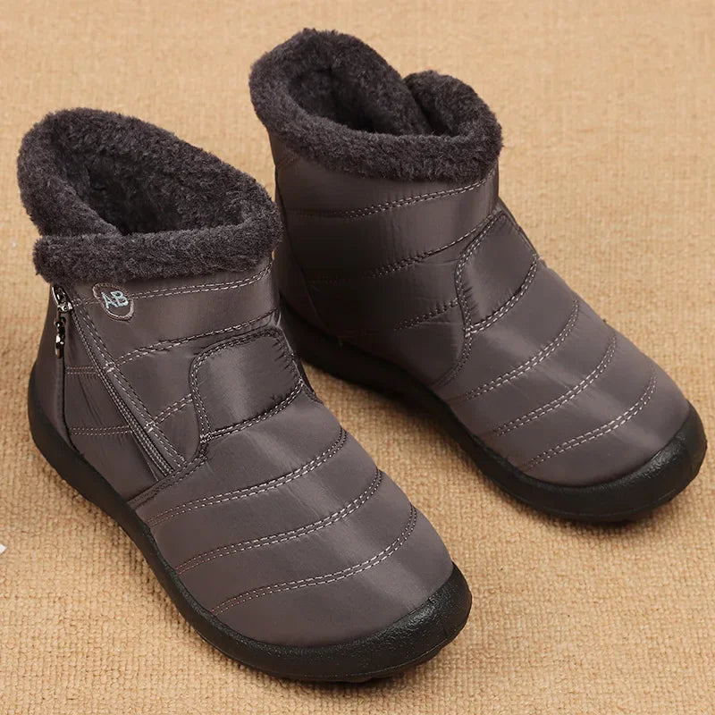2024 New Cotton Shoes for Men and Women with Thick Velvet and Warm Short Boots, Casual Versatile Cotton Boots, Snow Boots