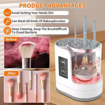 Automatic Electric Makeup Brush Cleaner USB Plug Portable Eyeshadow Brush Holder Tool Dryer Beauty Makeup Tools And Accessories