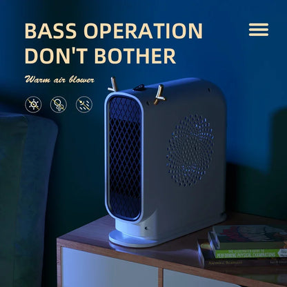 Electric Heater Fans Portable Portable Desktop Low Consumption Heating for Home Office Hand Foot Warmer Machine for Winter 500W