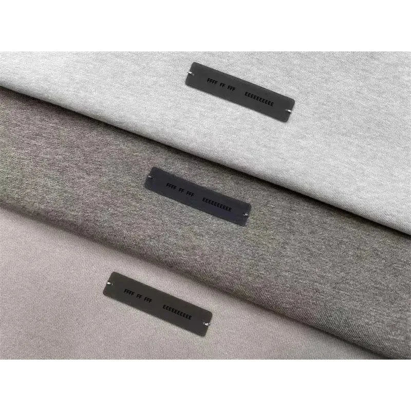 25SS Classic Brand Men's Hoodies Luxury Design Back Double Row Heavy Metal Silicone Letter Hoodies High Street Couple Loose Coat