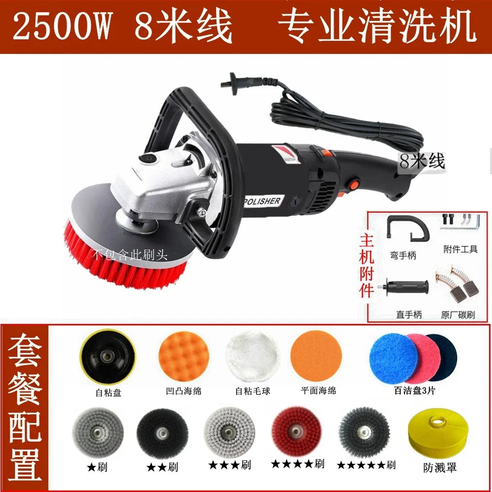 Efficient and Convenient Carpet Sofa Fabric Deep Cleaning Machine Commercial Electric Cleaning Brush for Walls Floors Tiles Etc