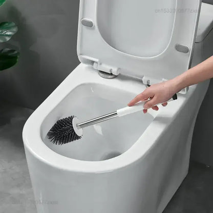 Xiaomi Silicone TPRToilet Brush With Tweezers Bathroom Accessories Wall HangingToilet Brush Bathroom Cleaning Brush Wall Mounted