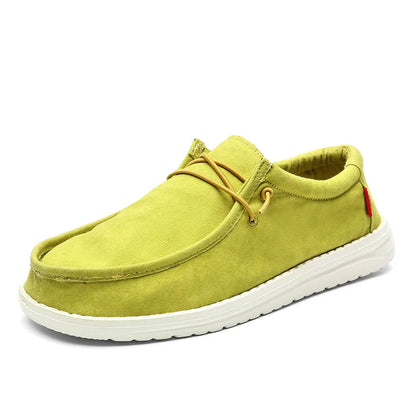 Yellow Classic Shoes for Men Women Comfortable Flat Men's Casual Shoes Large Size 47 Driving Shoes Men Footwear zapatos hombre