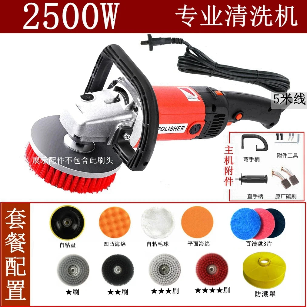 Efficient and Convenient Carpet Sofa Fabric Deep Cleaning Machine Commercial Electric Cleaning Brush for Walls Floors Tiles Etc