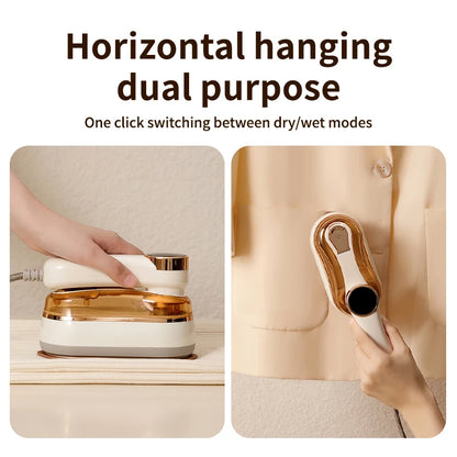 Handheld Steam Iron 1200W High Power Home Portable Three-speed Garment Steamer Touch Screen Rotary Electric Iron