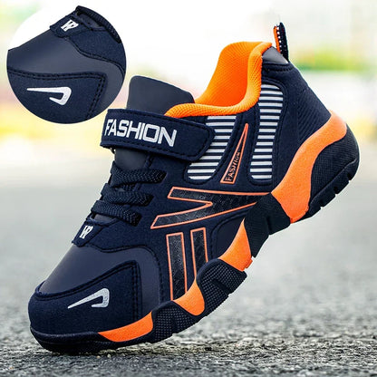 Children Boys Shoes School Sports Fashion Leather For Kids Tennis Casual Sneakers Children's Boy Running 7-13 Years Walking Shoe