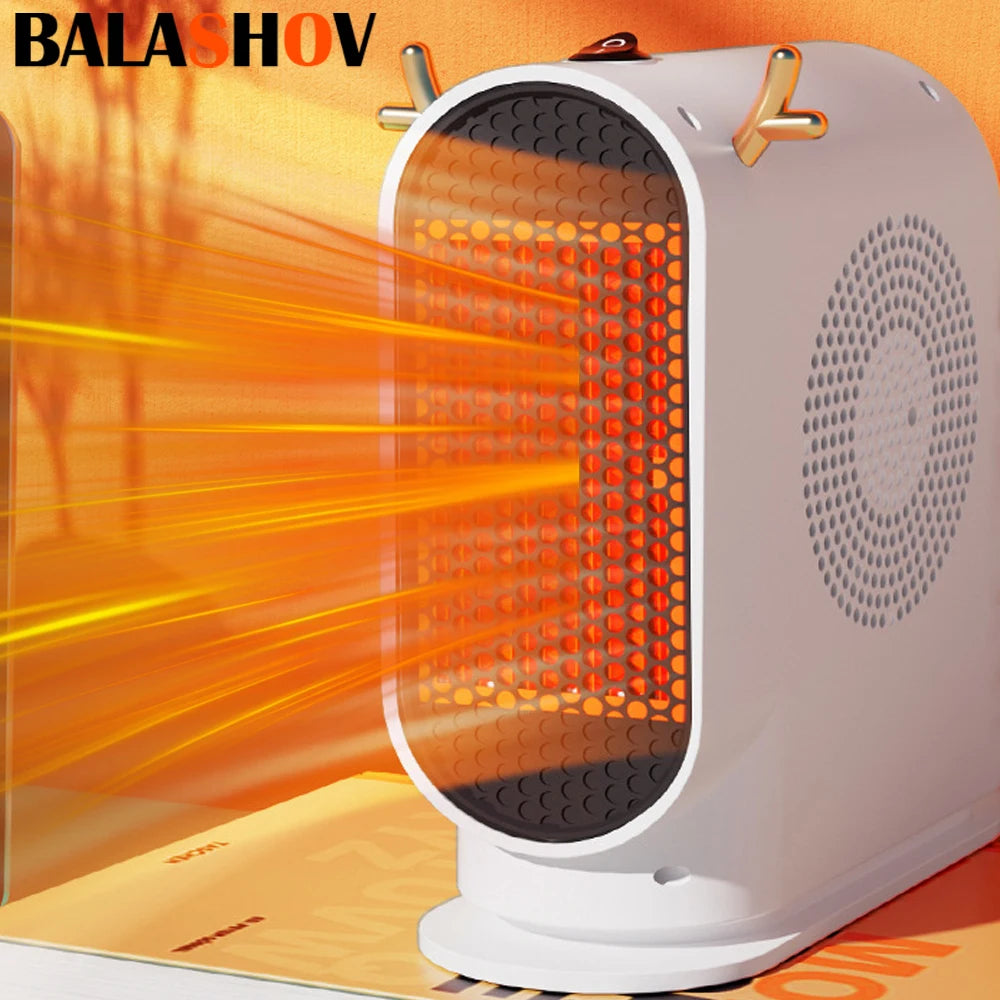 Electric Heater Fans Portable Portable Desktop Low Consumption Heating for Home Office Hand Foot Warmer Machine for Winter 500W