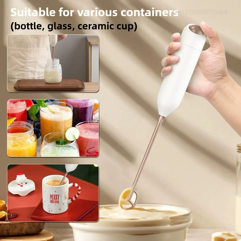 Xiaomi Circle Joy Portable Mini Electric Milk Frother Foam Maker Handheld Food Home Kitchen Electric Coffee Mixer