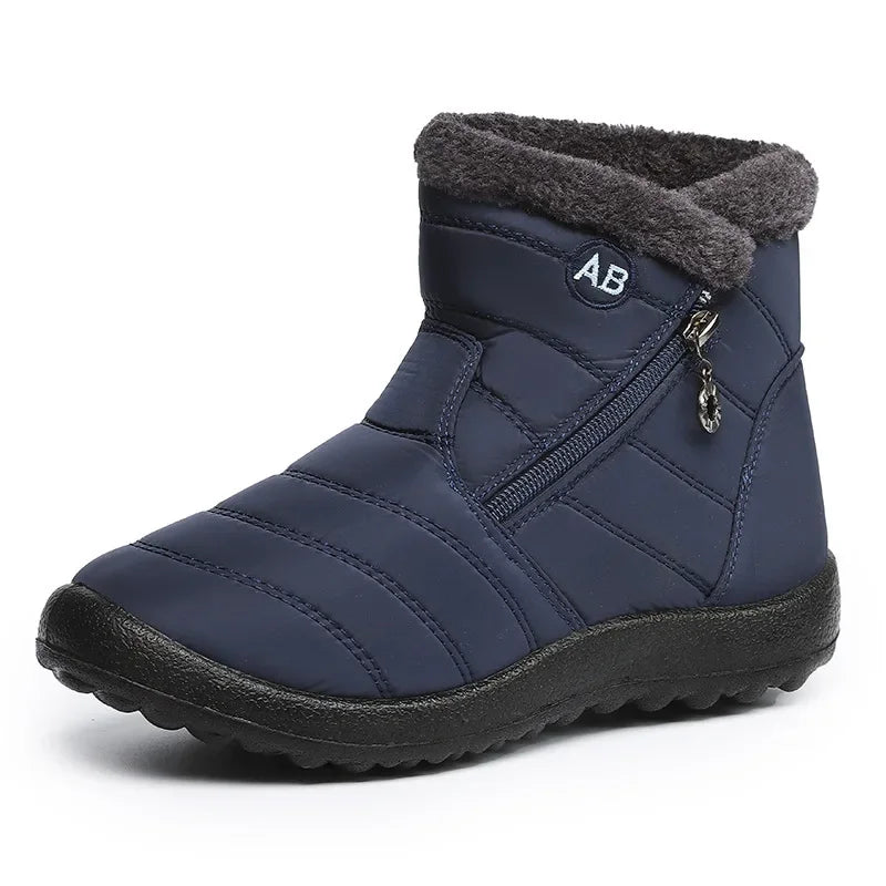 2024 New Cotton Shoes for Men and Women with Thick Velvet and Warm Short Boots, Casual Versatile Cotton Boots, Snow Boots