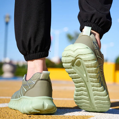 Lightweight Steel toe shoes Breathable Safety Shoes Men Puncture-Proof Work Sneakers Indestructible shoes comfort Security Shoes