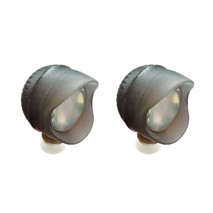 2pcs LED Shoe Lights - Glow in Dark Safety Charms for Night Cycling, Hiking & Cave Camping Accessories
