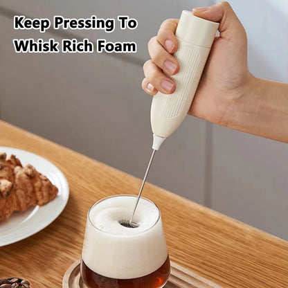 Xiaomi Portable Electric Milk Frother Coffee Frother Household Mini Milk Frother Milk Mixer Handheld Wireless Mixer For Kitchen