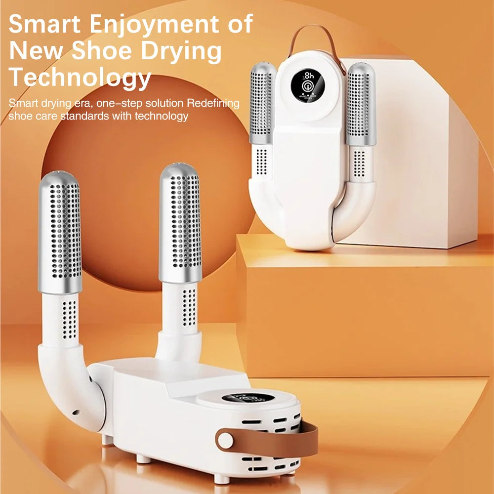 TINSOL New Foldable Touch Screen Shoe Dryer Fast Heating Sterilization Heater Socks Dryer Shoe Hot Air Deodorizing Dehumidifier