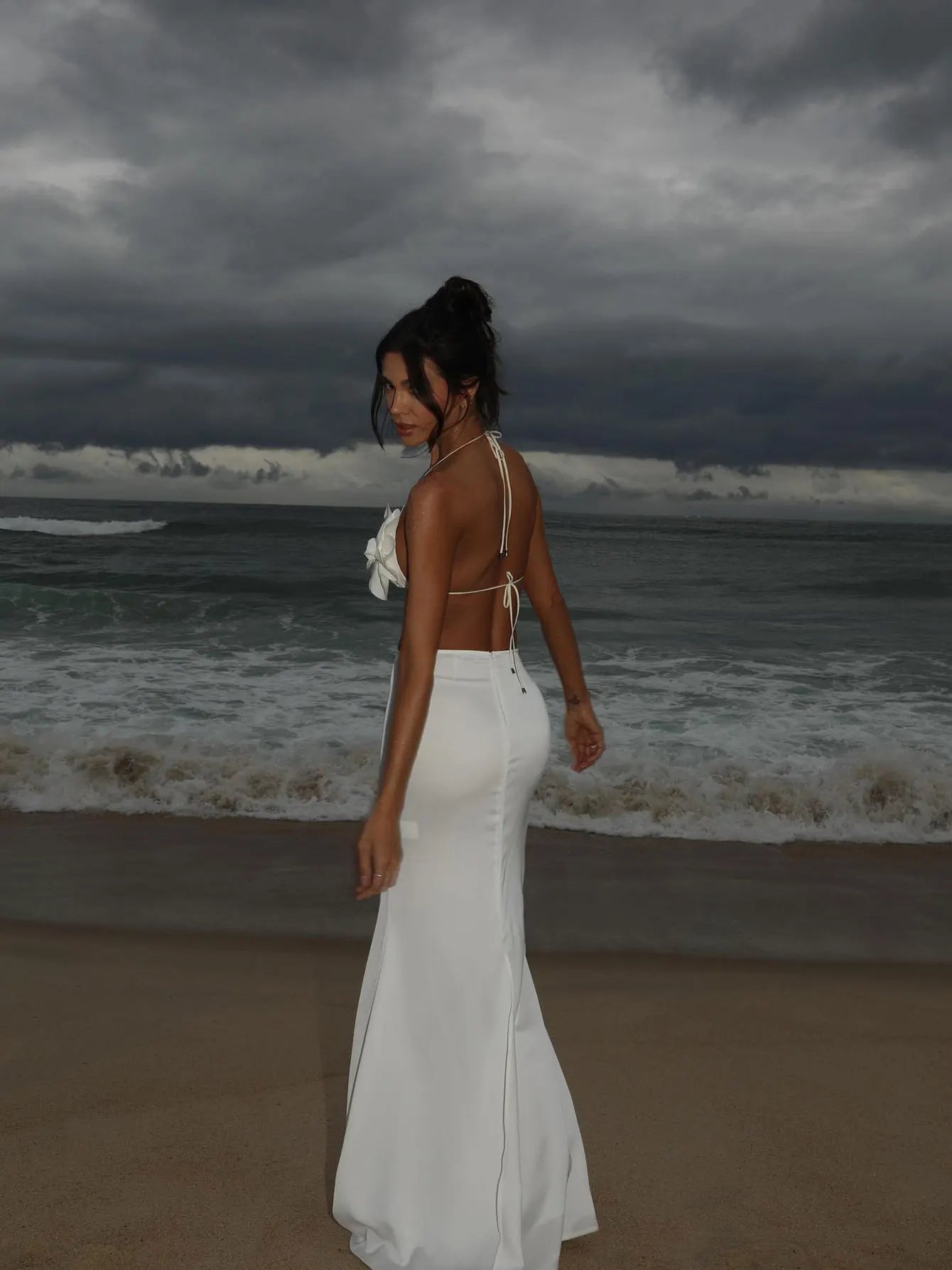 Sexy Bikini Swimsuit with Skirt Bandage Swimwear Women Brazilian Bikini 3 Pcs Bathing Suit A Line Skirt Summer Female