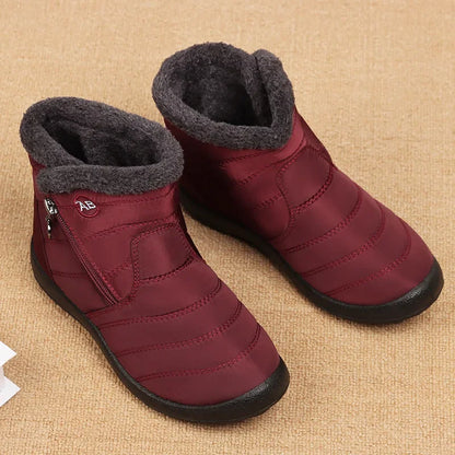 2024 New Cotton Shoes for Men and Women with Thick Velvet and Warm Short Boots, Casual Versatile Cotton Boots, Snow Boots